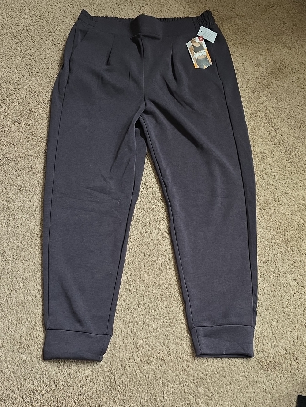 Avia Women's Charcoal Gray Jogger Track Pants